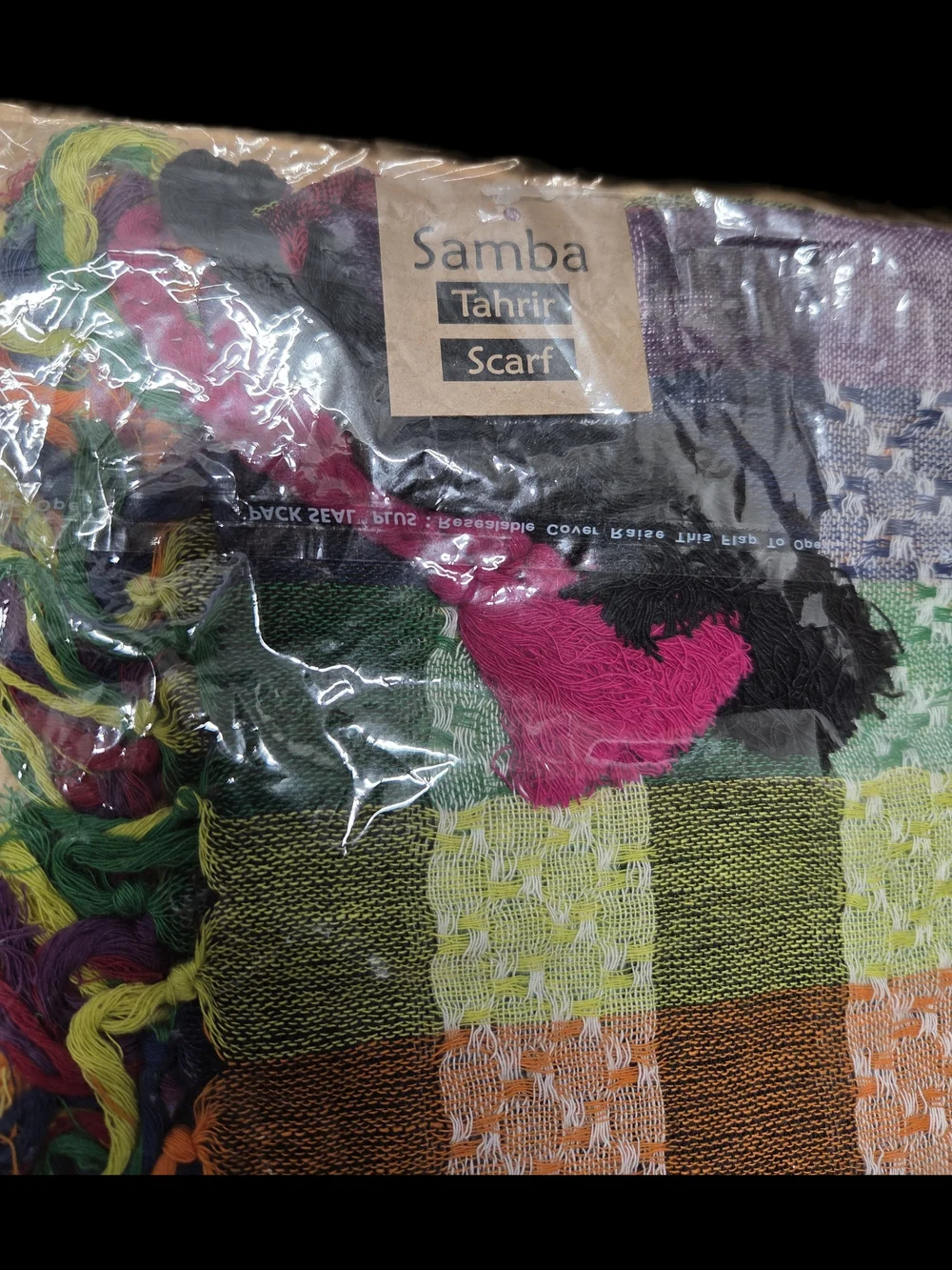 Samba Rainbow Keffiyeh Tahrir Scarf 13